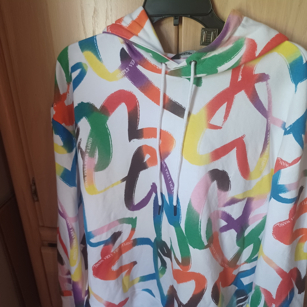 Simply Vera Vera Wang Multicolor Graphic Top